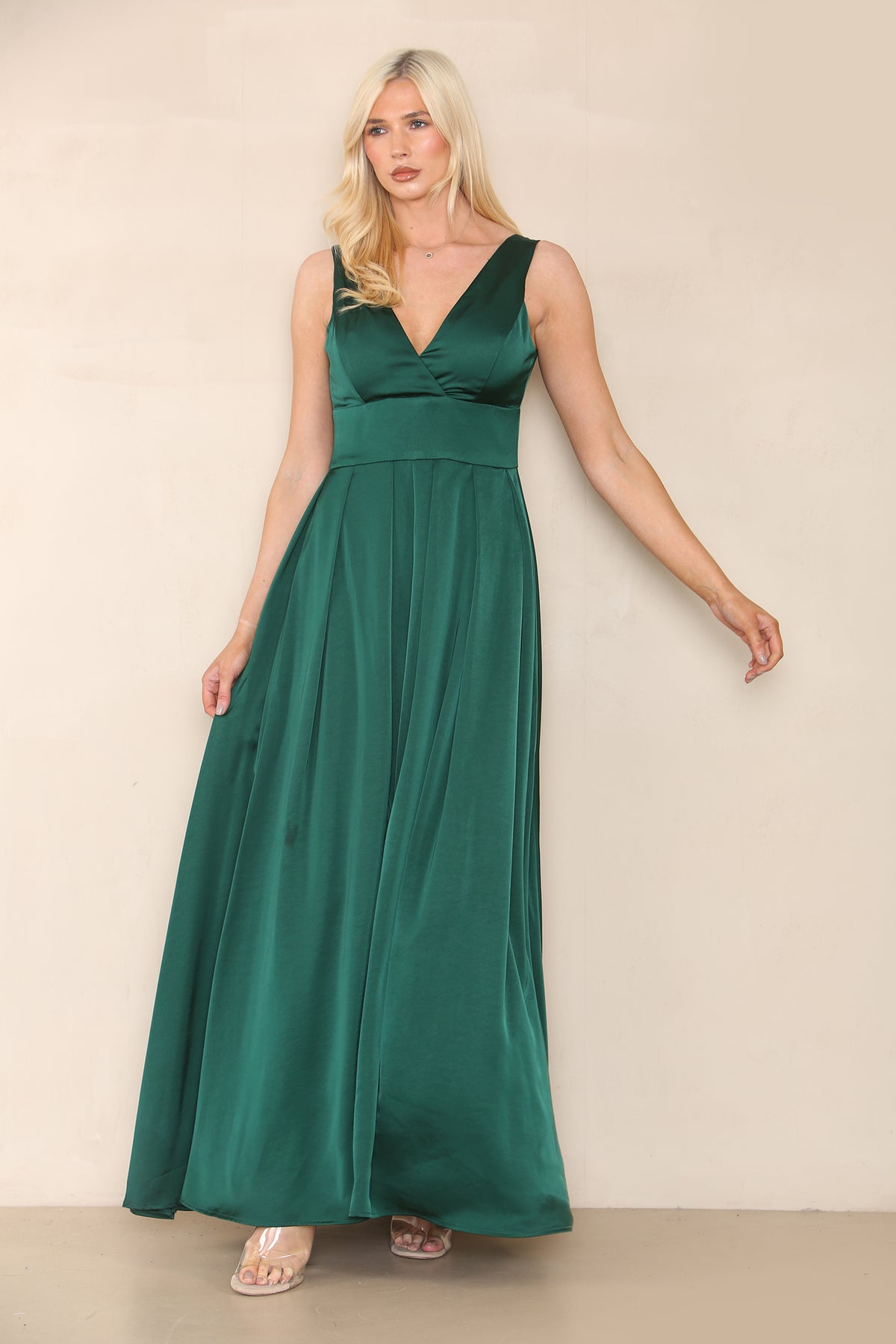 Green-Maxi-Dress-Sleeveless