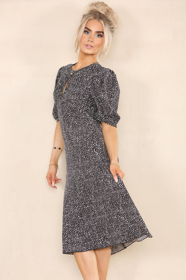 Printed-Midi-Dress