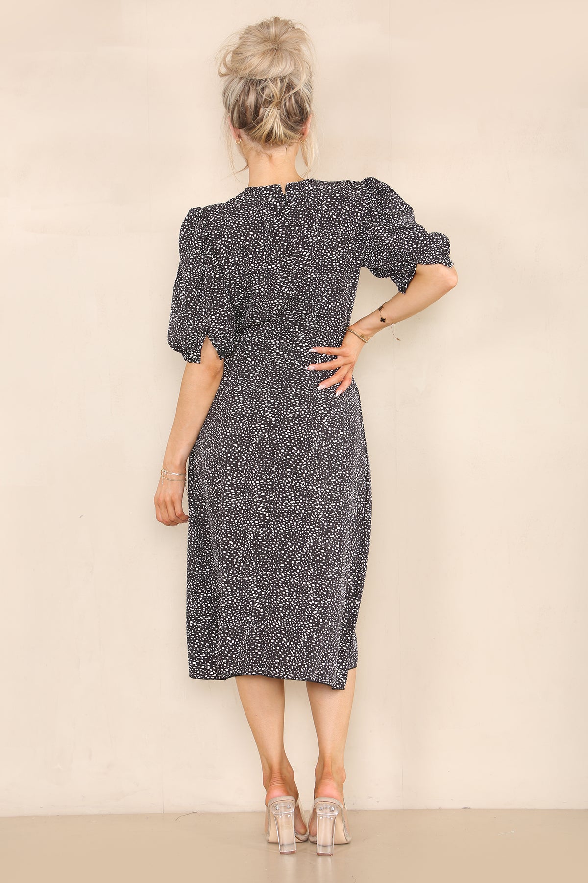 Printed-Midi-Dress