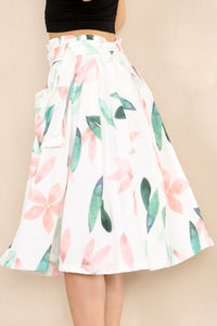 floral-skirt