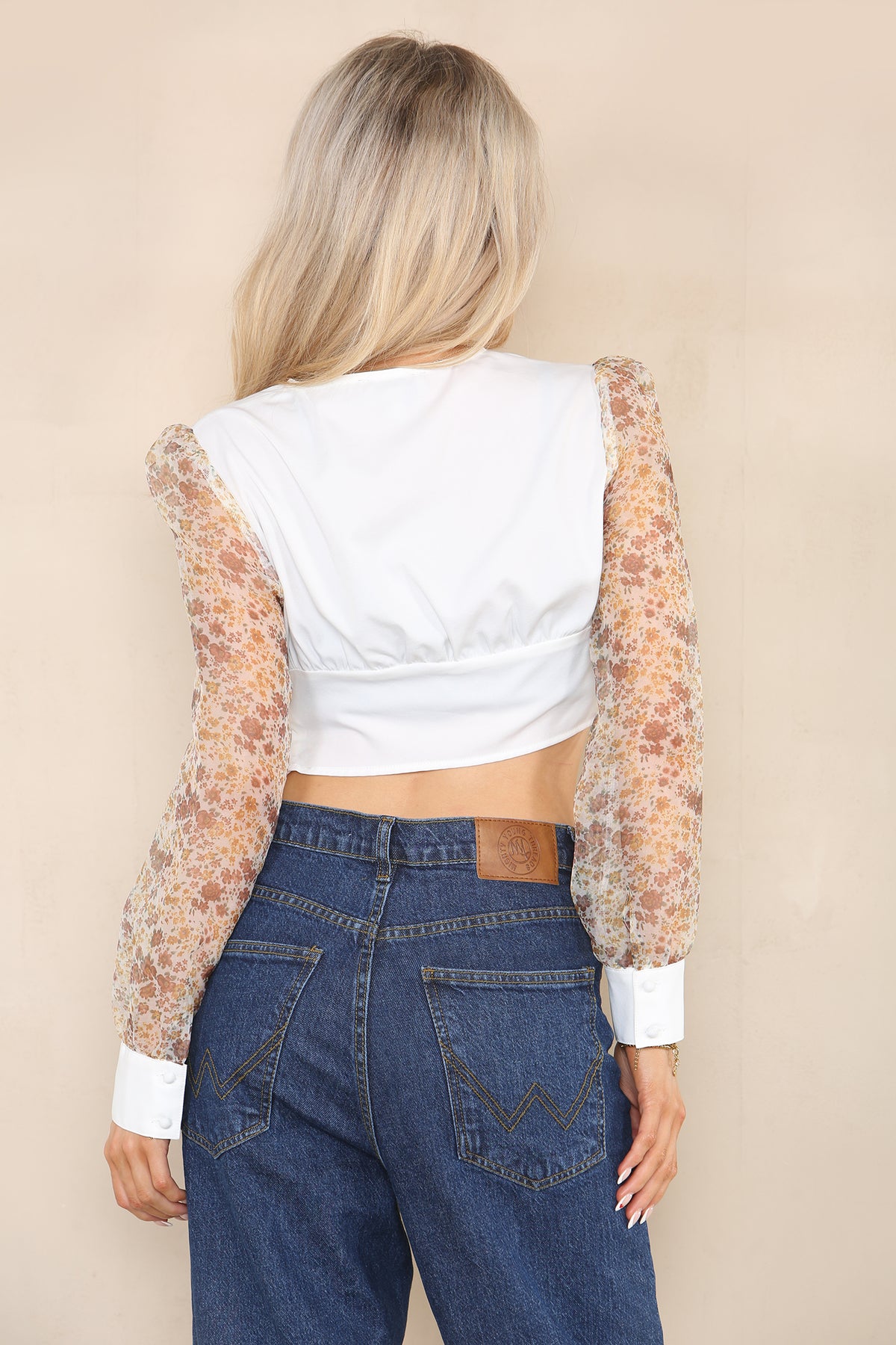 Mesh-Sleeve-Top