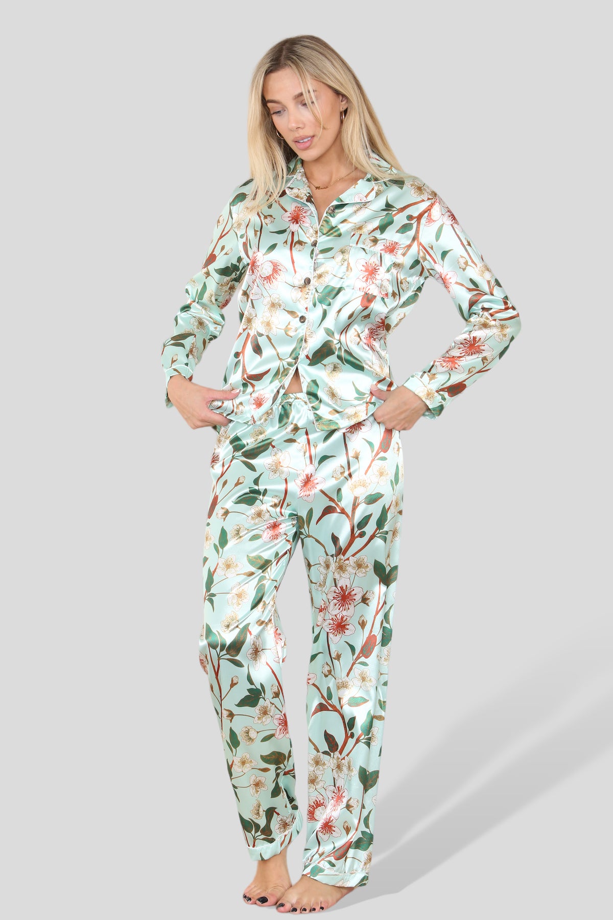 Pajama-Sets-Floral