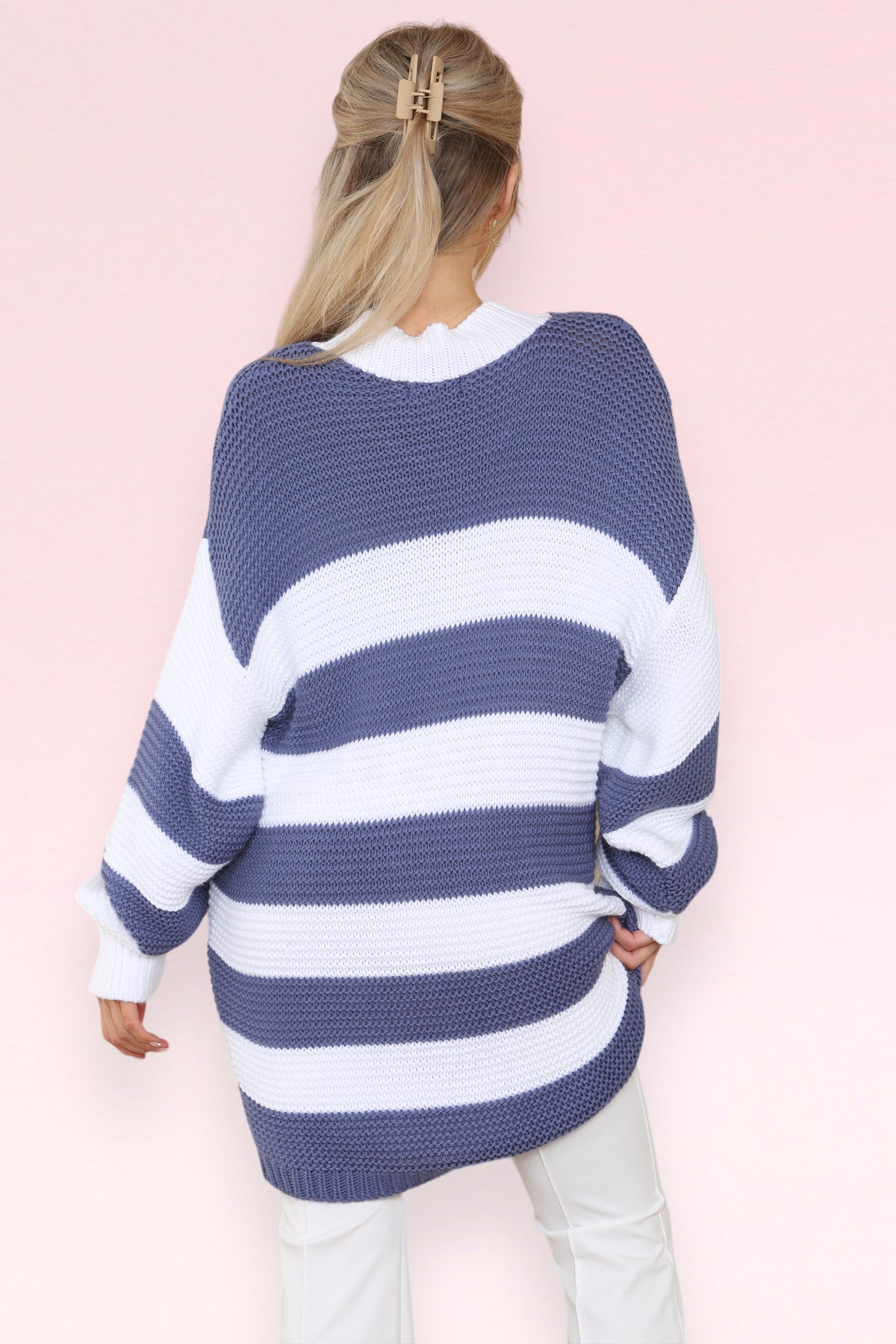 Stripe-Oversized-Jumper