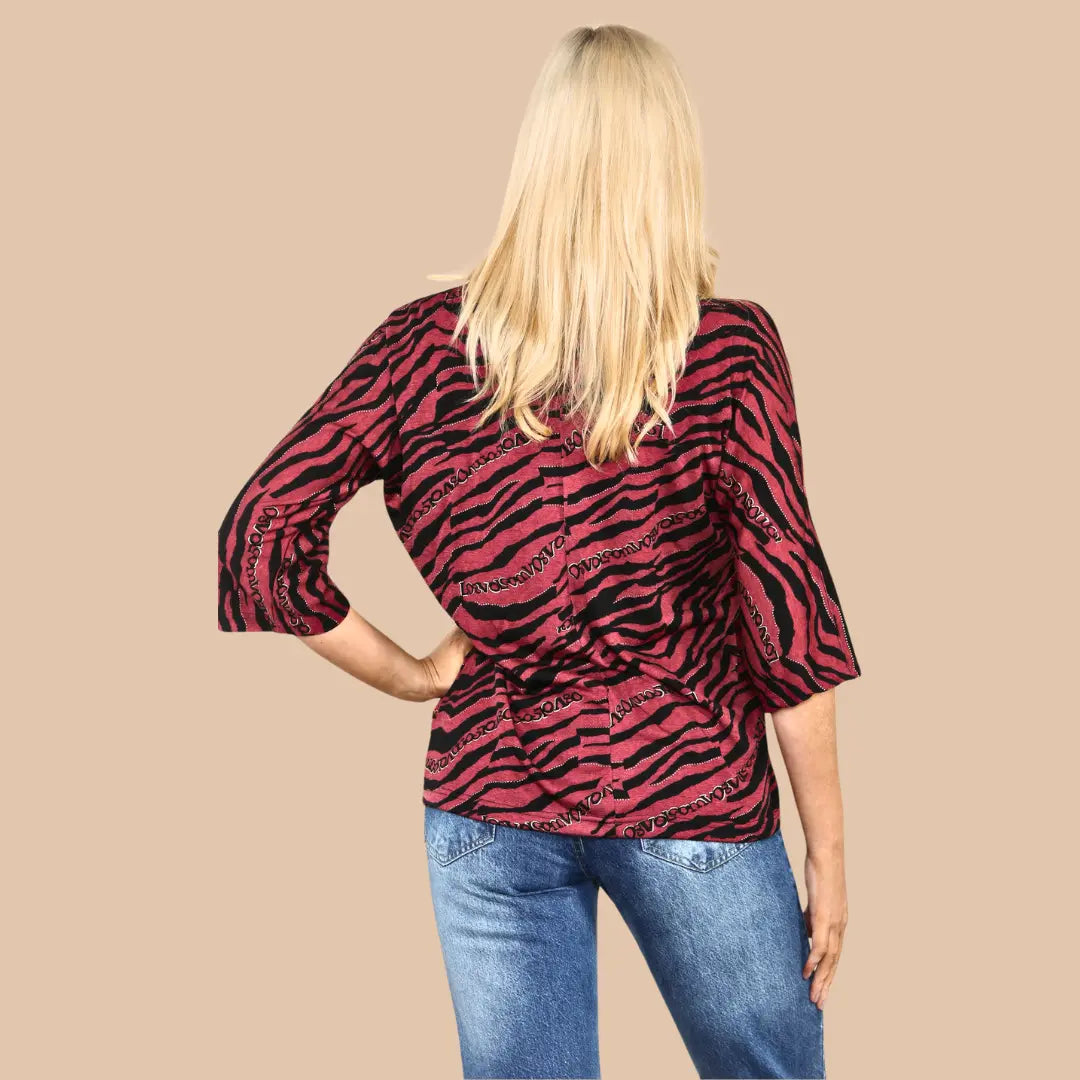 Zebra-Print-Blouse